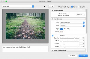 Step 4: Exploring Lightroom's Watermark Editor