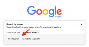 Uploading an image to Google