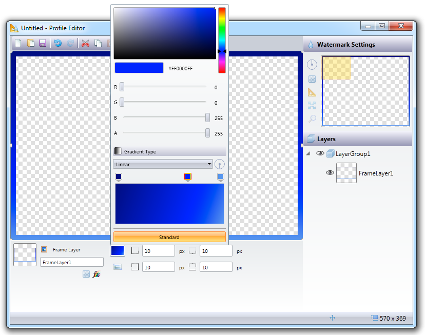 Mixing Gradient Colors For The Image Border PMlabs Blog