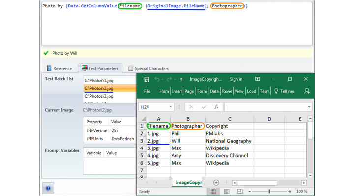 Text in Bild einfügen – aber dynamisch via Excel und CSV bitte schön!